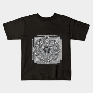 Yantra Mandala Kids T-Shirt